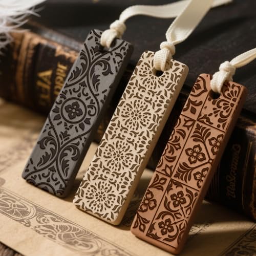 4 Pcs Gorgeous and Exquisite Pattern Polymer Clay Texture Sheet Ornate Royal Rubber Clay Texture Mat for Polymer Clays Making Earrings Jewelry DIY Crafts, 4 × 2.5 Inch - style: Ornate Royal