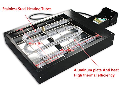 HayWHNKN 3 Color 4 Station Silk Screen Printing Kit Machine Press Printer for T-Shirt Circuit Board with Flash Dryer UV Exposure Unit