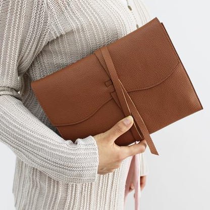 Drawing Book Cover Sketchbook Cover with Pencils Leather Artist Bag Artist Gifts Leather Art Book Cover for Sketchbook Journal Notebook (S for 5.5"x 8.5") - size: S for 5.5"x 8.5"
