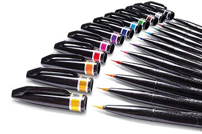Pentel SESF30 °C NX Extra Fine Paint Brushes (Set of 1, Grey - color: grey, size: 1 Count (Pack of 1)