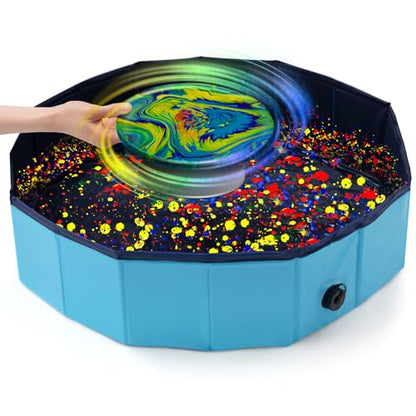 Silipull Acrylic Paint Pouring Splash Guard Pour Painting Supplies Fluid Art Tools for DIY Art Crafts Projects 31.5 x 7.87 Inch