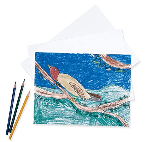 Pacon Drawing Paper, White, Medium Weight, 18" x 24", 500 Sheets - size: 18" x 24", style: Medium Weight