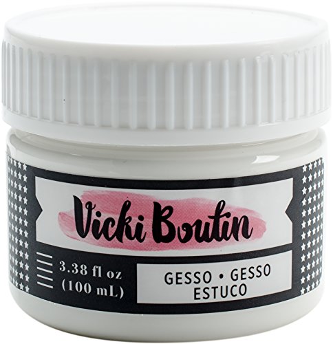 American Crafts Vicki Boutin Mixed Media Gesso-3.38 oz