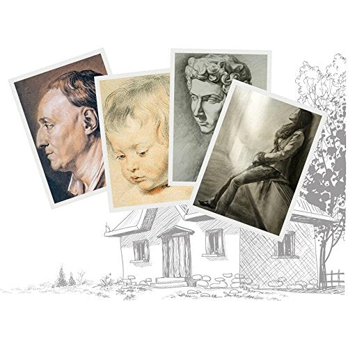 Zerodis 6 Pieces Art Blenders Paper White Pen Pastel Double Head Sketch Artist Blending Stumps and Tortillions Set