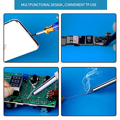 Kaisi S-130 Insulation Silicone Soldering Mat Repair Mat, Heat Resistant Silicone Work Mats 932°F with Scale Ruler and Screw Position for Soldering, CellPhone Electronics Repair, Size: 13.8 x 9.8 inch