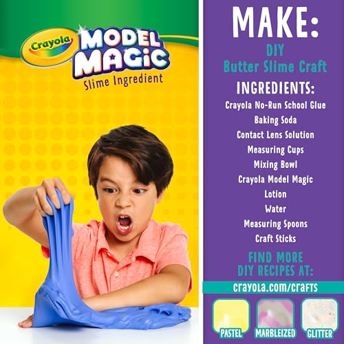 Crayola Model Magic (2lb Bucket), Modeling Clay Alternative, Primary Colors, Air Dry Clay for Kids, Classrooms Supplies, 3+ - color: Primary Colors