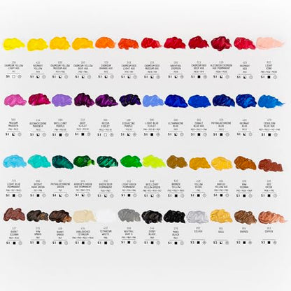Liquitex BASICS Acrylic Paint Set, 48 x 22ml (0.74-oz) Tube Set - style: 48 x 22ml (0.74-oz)