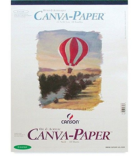 Foundation Series Canva-Paper Pad, 9"X12" (100510841) - size: 9" x 12"