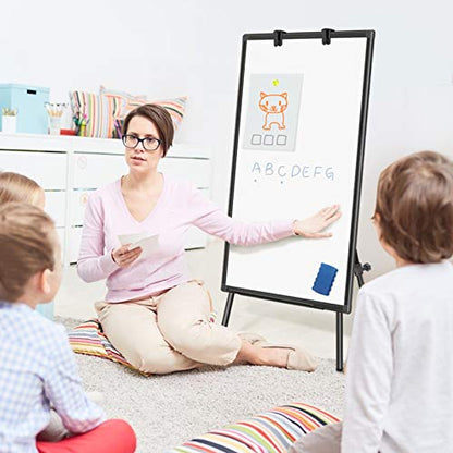 Easel Whiteboard - Magnetic Portable Dry Erase Easel Board 36 x 24 Tripod Whiteboard Height Adjustable Flipchart Easel Stand White Board for Office or Teaching at Home & Classroom (Black) - style: 36x24 Black
