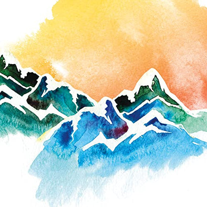 Grumbacher 7" x 10" Cold Press Watercolor Paper Pad, 140 lb. / 300 GSM, Tape-Bound, 30 White Sheets/Pad, 3-Pack - size: 7" x 10", style: Tape-Bound