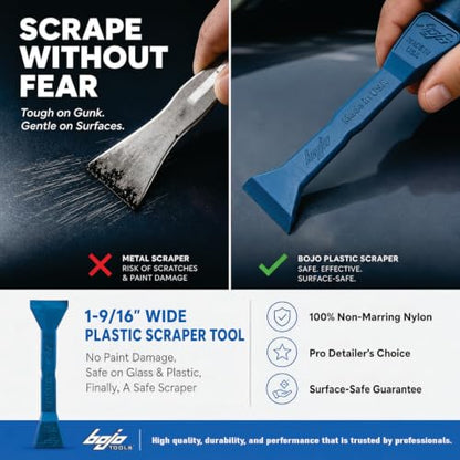 Bojo Tools - Scraper 7-Tool F1 Kit - Heavy Duty - size: 7-Piece Scraper Tool F1 Kit