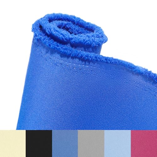 1200D Heavy Canvas Outdoor Fabric by The Yard Waterproof Multi-Color/Length | Waterproof Polyester Canvas for DIY Projects, Bag Making, Outdoor Furniture Covers, Boat Covers, Patio Cushions 58" Wide - color: Blue, size: 3 Yards Pre-cut