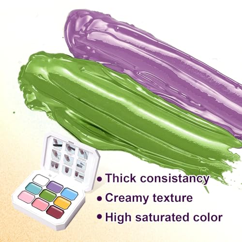 Gradient Painting Gel, 9 Bright Colors Ombre Gel Nail Polish Light Pink Blue Summer Kit Sponging for Pigment Pat Nails Aura Nails French Manicure Soak Off UV Bloom Summer - color: Bloom Summer