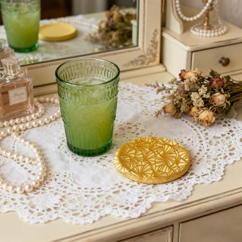 4 Sheets Ginkgo Leaves Clay Texture Mat Plants Polymer Clay Texture Sheets DIY Tools for Pottery Earring Jewelry Making Stamp Engraving Machines, 3.9x2.6inch - style: Ginkgo Leaves