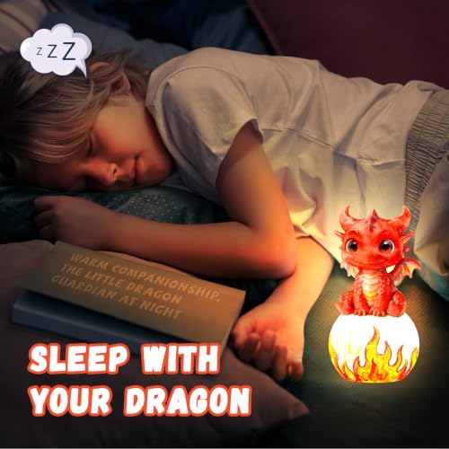 Paint Your Own Dragon Lamp Kit, Arts and Crafts for Kids Ages 8-12, Arts and Crafts for Kids 4-6, DIY Dragon Toys Tap Night Light, Paint Kit Birthday Gifts for Girls Boys Ages 3 4 5 6 7 8 9 10 11 12+ - color: Dragon