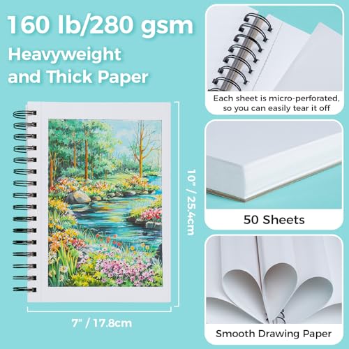 Ohuhu Markers + Bleedproof Marker Pad 5.5"x8.5"
