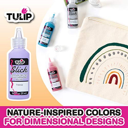Tulip 10 Color Dimensional Paint, Multicolor, 10 Count (Pack of 1)