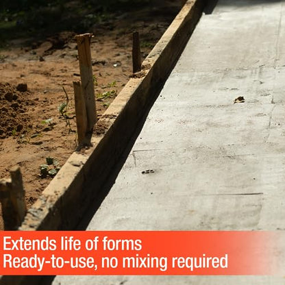 Tenon FormGuard - Concrete Form Release Agent, Commercial Grade Liquid, Release Molds from Cement, Concrete, Silicone, Wood, Steel, Stamps, Tubes, and More (55 Gallon)