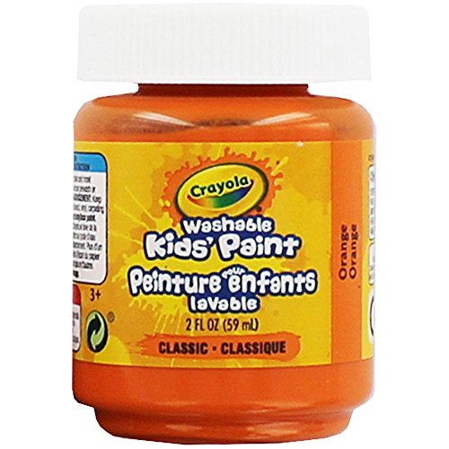Crayola Washable Kids Paint, 2 oz, Orange - color: Orange