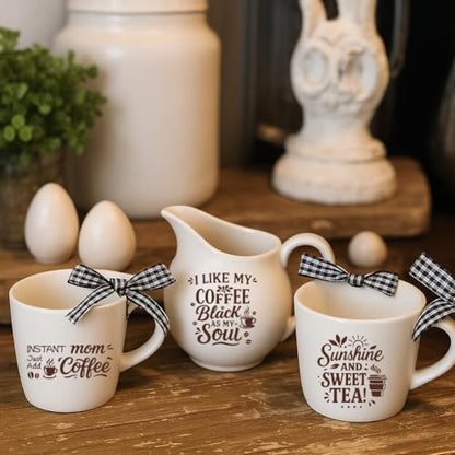2 Sheets Coffee Slogan Silkscreen Stencil, Farmhouse Kitchen Reusable Mesh Stencil Self-Adhesive Silk Screen Printing for Wall Border Wood Fabric Home Craft Decor - style: Coffee Slogan