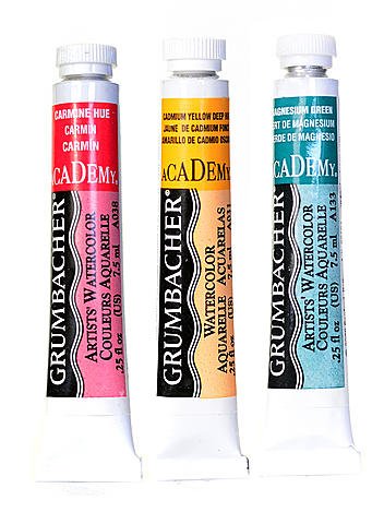 Grumbacher Academy Watercolors Ultramarine Blue [Pack of 4 ]