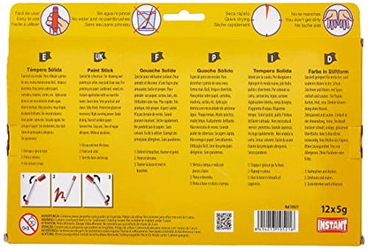 Jack Richeson 2510521 Playcolor 12 Standard Colors, Thin
