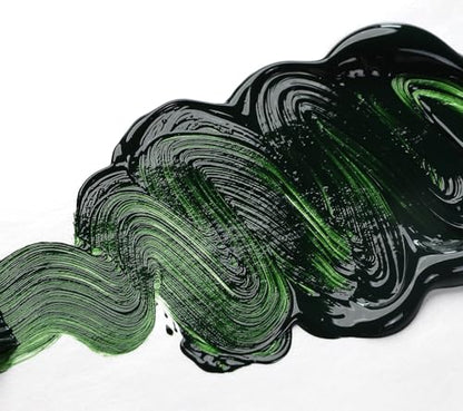 GOLDEN OPEN Slow-Drying Acrylics, Jenkins Green, 5 fl oz. tube, Professional Acrylic Paint, Semi-Transparent - color: Jenkins Green, size: 5 Fl Oz (Pack of 1)