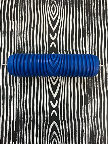 Pattern Paint Roller - 7" Roller (Wood Grain Pattern) - color: Wood Grain Pattern