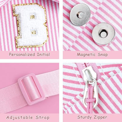 Gifts for Kids, Girls Birthday Gift Trendy Stuff | Pink Crossbody Fanny Packs for Girl Kids Sling Bag 2 3 4 5 6 Year Old Girl Birthday Gift for Sister Daughter Granddaughter Sister(Pink D) - color: Pink, style: D