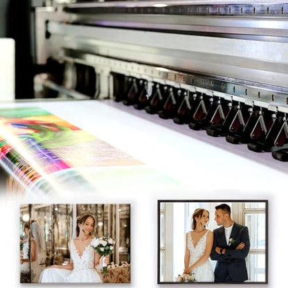 Premium Polyster Canvas Roll, Canvas Paper for Printing, Quick Dry, Wide Format Inkjet Printer Compatible, Paper Roll, Perfect for Fine Art, Photography, Giclée Printing, Archival Quality Prints - size: 24"x100' 200GSM Polyester