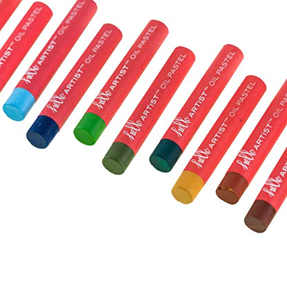 Oil Pastel Set, 20 Pieces, Designed for All Skill Levels, Soft Texture, Vibrant Colors - style: Oil Pastel