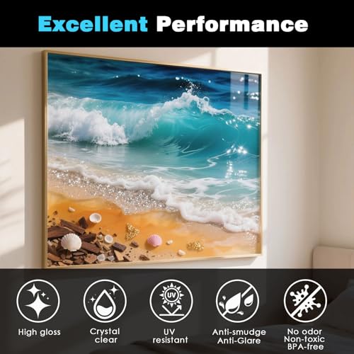 ResinAngel 2 Gallon Crystal Clear Epoxy Resin Kit with Pump, 1:1 Mix Ratio, Bubble Free UV Resistant for DIY Jewelry Making, Art Resina Clear Crafts, Molds, River Tables - size: 2 Gallon