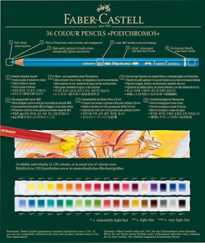 Polychromos 36 Pencil Studio Set - style: Polychromos Colour Pencil