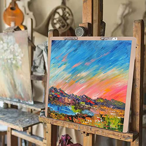Vencer 18" x 24" Artist Sketch Tote Board,Drawing Board with Clips and Handle for Classroom,Studio or Field Use,VAB-002 - size: 18" x 24"