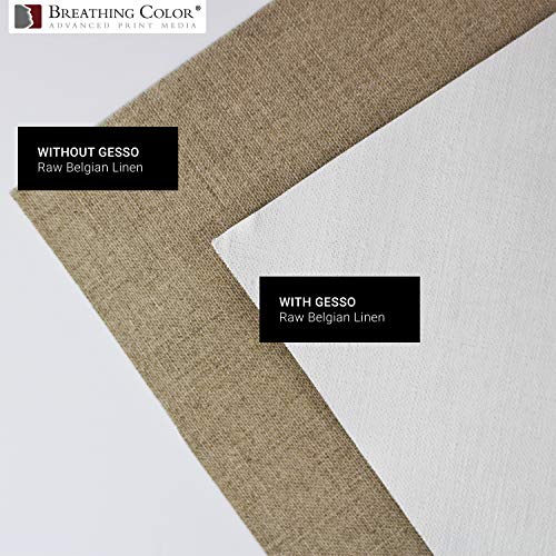 White Gesso Canvas Primer 1 Gallon Give Your Art The Ultimate Base Prime! Keep Paint from Absorbing! Whether Acrylics, Oils, Watercolors or Pastels, Make Every Painting Look its Absolute Best