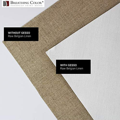 White Gesso Canvas Primer 1 Gallon Give Your Art The Ultimate Base Prime! Keep Paint from Absorbing! Whether Acrylics, Oils, Watercolors or Pastels, Make Every Painting Look its Absolute Best