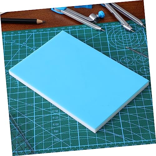 4pcs Double Layer Stamp Carving Blocks Soft Rubber Printmaking Kit for Crafts for Scrapbooking Invitations and Creative Projects