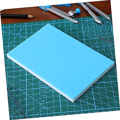 4pcs Double Layer Stamp Carving Blocks Soft Rubber Printmaking Kit for Crafts for Scrapbooking Invitations and Creative Projects