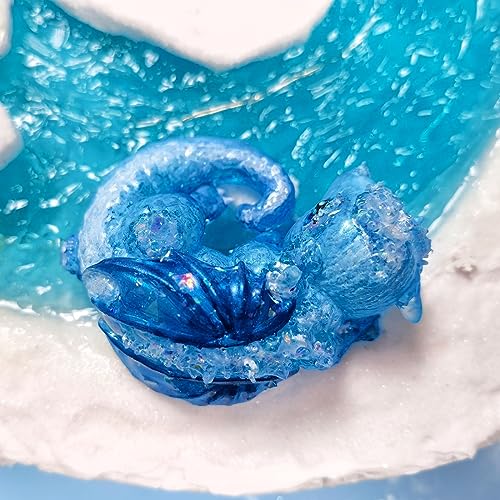 Resin Mold Wing Dragon for Epoxy, Plaster, Ceramic, Polymer Clay, Concrete, Cement Casting 2inch - color: Ice Dragon