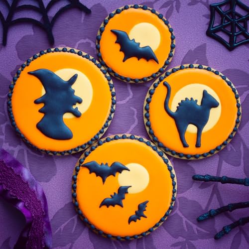 Circle Round Biscuit Cookie Cutter Set - Large Donut Cutter Ring Molds - 5 Inch, 4 Inch, 3 Inch, 2 Inch - Geometric Plaque Cookie Cutters Shapes - Stainless Steel - color: Circle