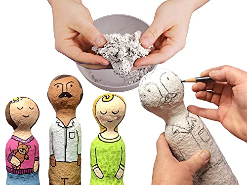 Activa CelluClay Instant Paper Mâché, White, 2lb (900g) | Super Fine Sculpting & Texturing Material for Arts & Crafts - size: 2 pound