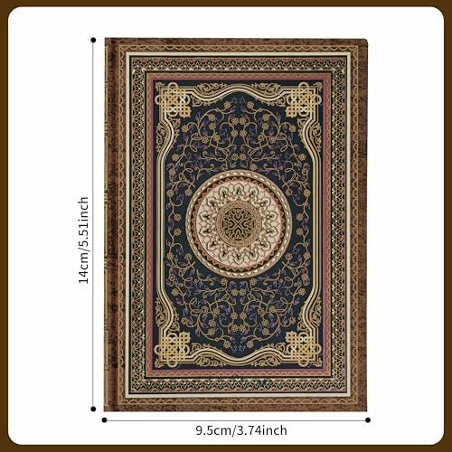 Mlife A6 Small Notebook,Lined Pocket Notebook Hardcover,Journaling Notebooks,192 Pages,100 GSM paper,3.74''* 5.5'',Mini Journal for Women and Man - color: B, size: A6 Lined