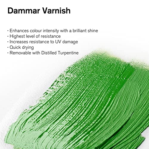 Winsor & Newton Professional Dammar Varnish, 250ml (8.4-oz) Bottle - color: Dammar Varnish, style: 8.4-oz Bottle
