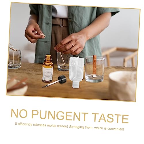 NUOBESTY Epoxy Resin Mold Release Spray for Silicone Molds 1 Bottle Easy Application Non-Toxic for DIY Crafts and Candle Making