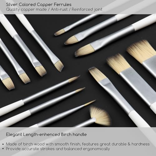 MEEDEN Art Set with French Easel for Professional Artist,Supplies Acrylic Painting(10-60ML) Kit with Paintbrushes for Adults,Pre Painter and Canvas Drawing Starter-Prime Art Series