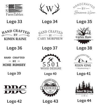 KAINSY Custom Electric Branding Iron for Wood - Wood Branding Iron Personalized Wood Burning Letter Stamps - Make Your Logo into Metal Stamp for Leather Food - Wedding Gifts Woodworking Tools(2.5Inch) - size: 2.5Inches