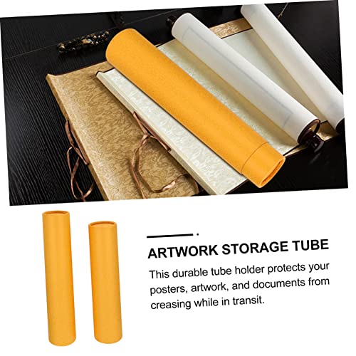 DOITOOL Expandable Poster Tube for Artworks – Telescoping Storage Tube for Drawings and Blueprints – Portable Art Document Case Adjustable Strap – for Artists and Students