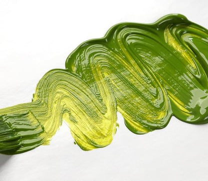 GOLDEN OPEN Slow-Drying Acrylics, Green Gold, 2 fl oz. tube, Professional Acrylic Paint, Semi-Transparent - color: Green Gold, size: 2 Fl Oz (Pack of 1)