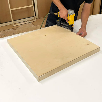 (Pack of 2) Extra Large 40x60 Inch Cradled Wood Panels, Vertical Unfinished Gallery Birch Wood Panel with Art Shipping Crate, 2 Inch Depth Stretcher Bar for Acrylic Oil Mix Media Painting