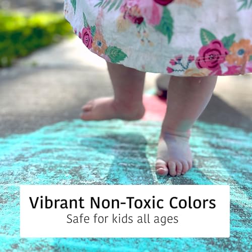 Urban Infant Non-Toxic Sidewalk Chalk for Toddlers 1-3 and Kids - Washable Outdoor Jumbo Chalk - Birthday - color: Birthday